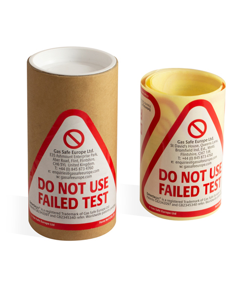 Warning Triangle – Failed Test Stickers for CO and Smoke Alarms